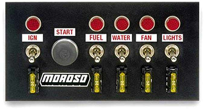 Moroso 74131 Drag Race Switch Panel