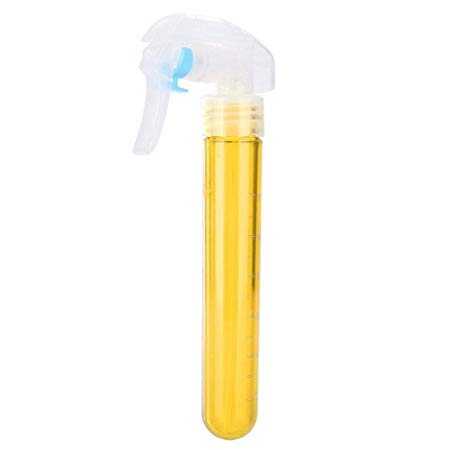 38ml Mini Hairdressing Sprayer Bottle Portable Barber Atomizer Rechargeable Water Gun Trigger Leak Proof Sprayer, Water Container(Transparent Yellow)