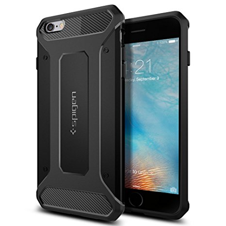 Spigen iPhone 6S Plus Case Capsule Ultra Rugged Black SGP11643