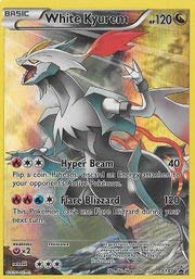 Pokemon - White Kyurem (XY81) - XY Black Star Promos - Holo