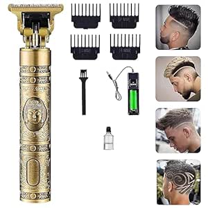 Hair Trimmer For Men Buddha Style Trimmer, Professional Hair Clipper, Adjustable Blade Clipper, Hair Trimmer and Shaver For Men, Retro Oil Head Close Cut Precise hair