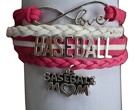 Baseball Mom Bracelet- Baseball Jewelry For Moms - Perfect Gift for Baseball Moms