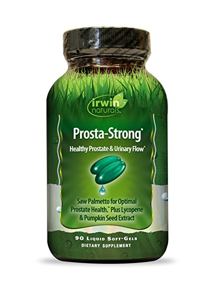 Irwin Naturals Prosta-Strong Dietary Supplement Liquid Gel Caps, 90 Count Bottle