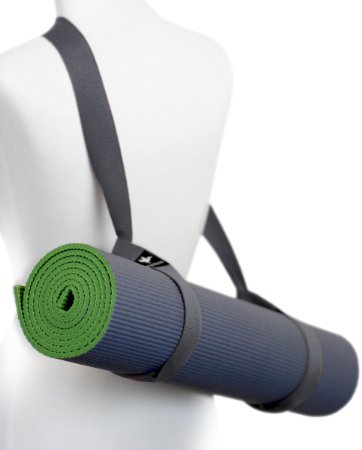 Yoga Mat Sling Carry Strap - Adjustable, Durable, Cotton