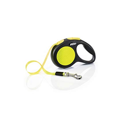 Flexi New Neon Retractable Tape Dog Leash