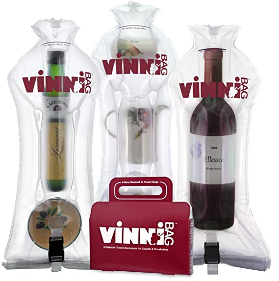 Vinnibag Inflatable Travel Wine Bag Home Supply Maintenance Store
