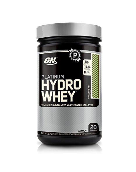 Optimum Nutrition Platinum Hydrowhey, Chocolate Mint, 1.75 Pounds