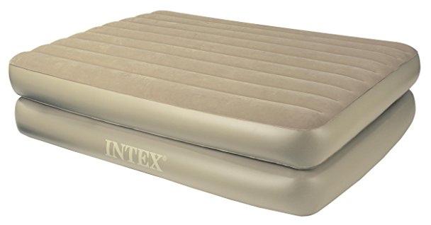 Intex Comfort Bed - Rising Comfort Queen Airbed with Remote Control