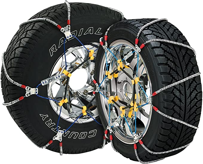 Security Chain Company SZ115 Super Z6 Cable Tire Chain for Passenger Cars, Pickups, and SUVs - Set of 2