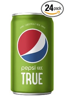 Pepsi True, 7.5 Fluid Ounce Mini Cans, 24 Count