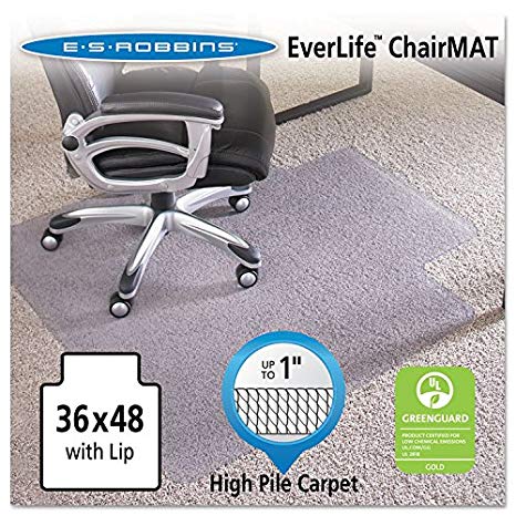 ES Robbins EverLife Chair Mats for High to Extra-High Pile Carpet