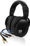 NVX Audio XPT100 Studio Over-Ear Headphones w ComfortMax Earpad Cushions and Extra Pair of Angled Earpads