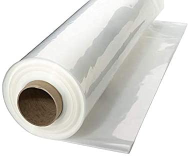 A&A Green Store Greenhouse Plastic 4 Year 6 mil UV Resistant Clear Polyethylene Film (16' x 30')