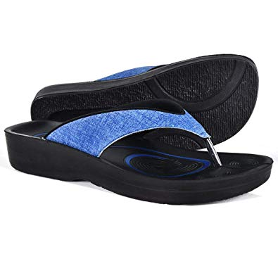 AEROTHOTIC Original Orthotic Comfort Thong Style Sandals & Flip Flops for Women with Arch Support for Comfortable Walk