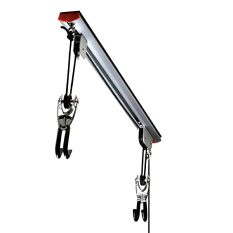 2007 RAD Cycle Products Highest Quality Rail Mount Heavy Duty Bike Hoist and Ladder Lift - Quality Bicycle Hoist