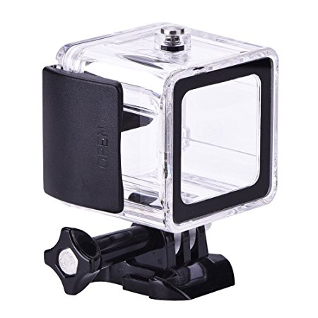 Mudder HD Underwater Diving Waterproof Housing Protective Case Cover for GoPro Hero 4 Session, Black