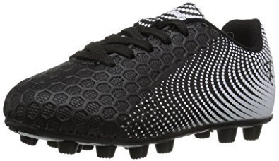 Vizari Stealth FG Black/White Size 10 Soccer-Shoes