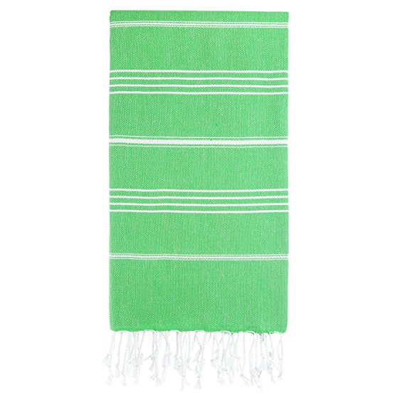Cacala Pestemal Turkish Bath Towels 37x70 0 Cotton Green