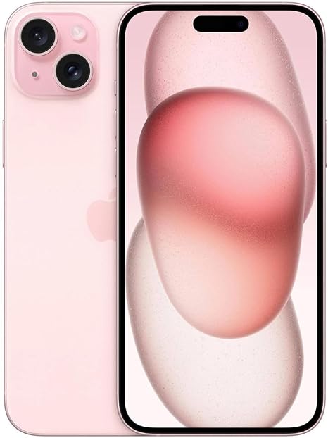 Apple iPhone 15 Plus, 128GB, Pink - AT&T (Renewed)