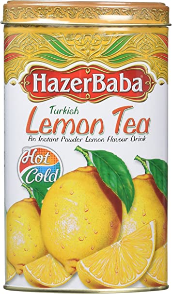 Hazer Baba Turkish Lemon Tea 250g TIN