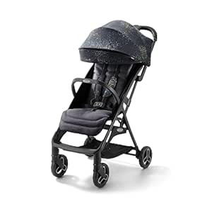 Graco Ready2Jet Compact Stroller – Compact Travel Stroller with Automatic Fold, Splatter Art