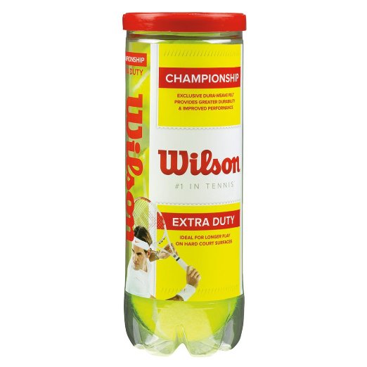 Wilson Sporting Goods Championship Extra Duty Tennis Balls 1-Can