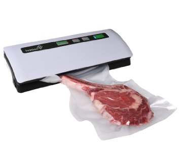 Vacuum Sealer for Food Preservation, Ivation Vacuum Packer Bag Sealer Includes Packaging Machine with Bag Kit; Easy Operation, Food Money Saver; Enhance the Taste and Quality of Your Food Today!