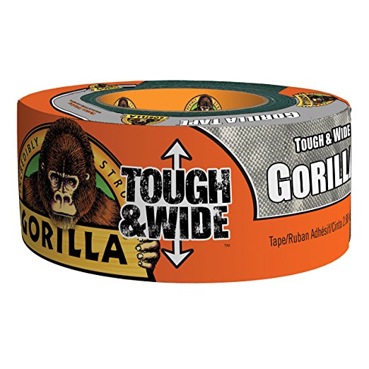 Gorilla 6073502 Silver Tough & Wide Tape, 30 yd