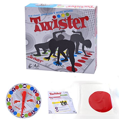 Twister Games, Sacow Twister Floor Game Twister Ultimate Game For Family And Party