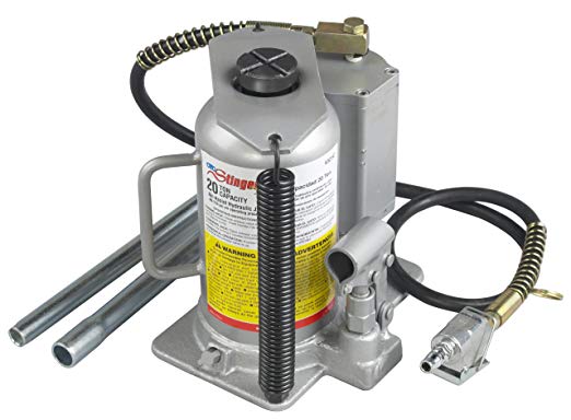 OTC 4321C 20 Ton Capacity Air-Assist Hydraulic Bottle Jack