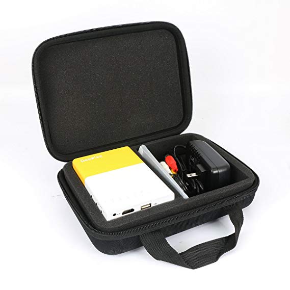 Hard Travel Case for DeepLee A1 DP300 Portable LED Mini Projector by co2CREA