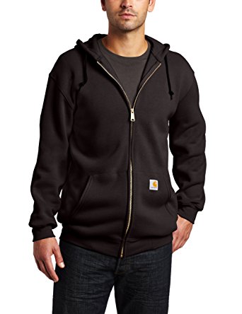 Carhartt Men's Big & Tall Mid-Weight Zip-Front Original Fit Hoodie K122