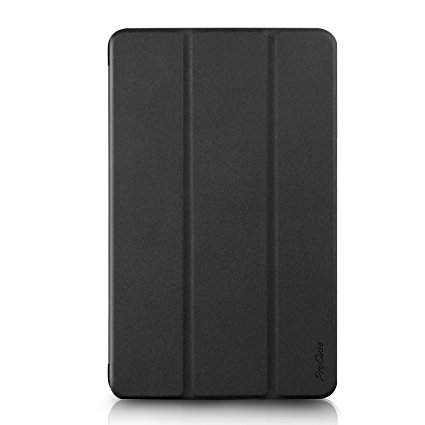 Samsung Galaxy Tab A 10.1 Case, ProCase Slim Smart Cover Stand Folio Case for Galaxy Tab A 10.1 Inch Tablet SM-T580 T585 2016 (Black)