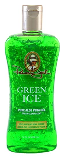Panama Jack Green Ice 12 oz. Pure Aloe Vera Gel
