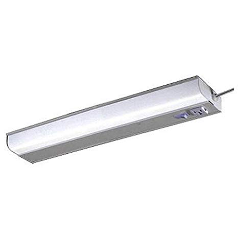 Good Earth Lighting 18-inch Plug In Under Cabinet Light - White