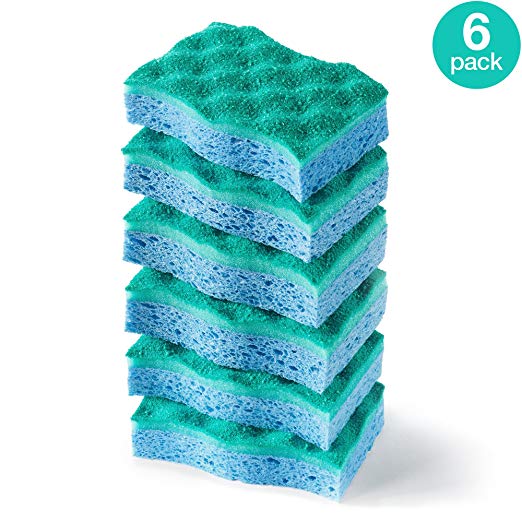 O-Cedar Multi-Use Scrunge Scrub Sponge (Pack of 6)