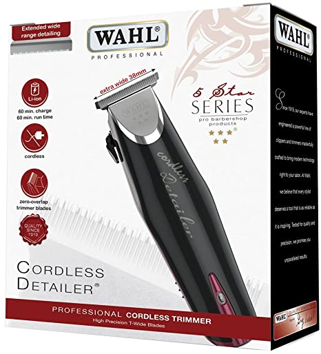 Wahl 5-Star Series Cordless Detailer - Hair Trimmer for Effortless Detailing