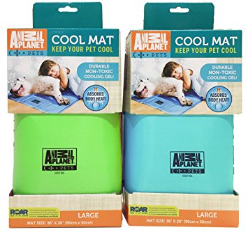 Animal Planet Indoor Self Cooling Pet Cool Mat Assorted Colors