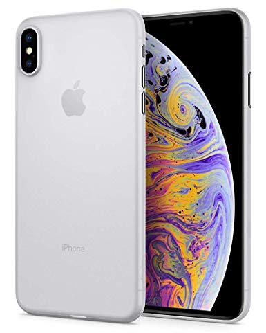 Spigen Air Skin Designed for Apple iPhone Xs MAX Case (2018) - Soft Clear