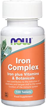 Now Foods Complex Tablets, Pack of 100