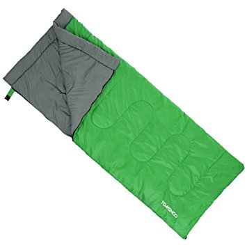 TOMSHOO Thermal Envelope Sleeping Bag 32°F for Adult Backpacking Camping Hiking Home Travel, with Carry Bag, Multifunction Thick 1.5kg 190X80CM