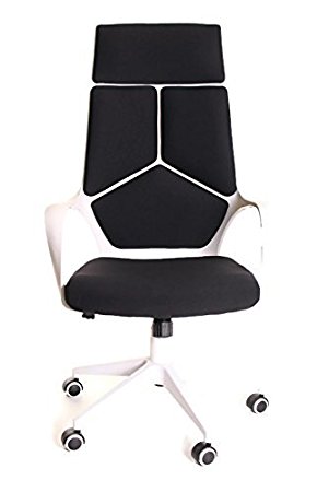 TimeOffice Modern Ergonomic Office Chair by TimeOffice (Black)