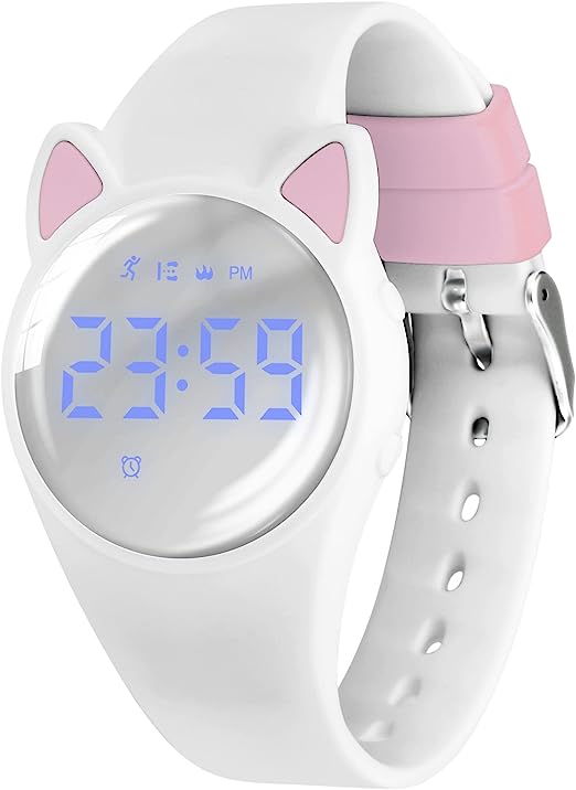 Kids Watches Digital Sport Watch for Girls Boys, Fitness Tracker with Alarm Clock, Stopwatch, No App Waterproof Watches for Teens Students Ages 5-12