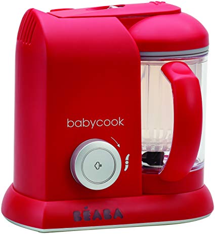 Beaba Babycook Solo 4-in-1 Baby Food Maker - Red