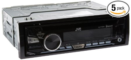 JVC KD-R780BT 1-DIN CD Receiver with Bluetooth and JVC App Remote