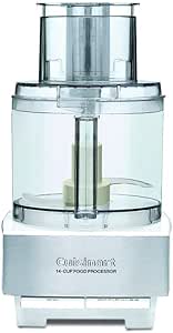 Cuisinart DFP-14BCWNYFR 14-Cup Food Processor Custom, White - Certified (Renewed)