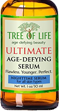 ToLB Ultimate Wrinkle Serum - Nighttime - Vitamin C - Retinol - MSM - Hyaluronic Acid - Salicylic Acid - Niacinamide - 1 ounce