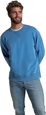 Fruit of the Loom Men's Eversoft Fleece Crewneck Sweatshirts, Moisture Wicking & Breathable, Sizes S-4x