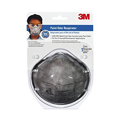 3M Paint Odor Non-vented Respirator, 1 Mask (R95)