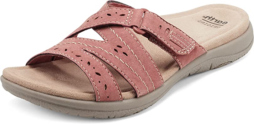 Earth Origins Women’s Shantel Sandal I Sustainable, Slip Resistant Everyday Sandal